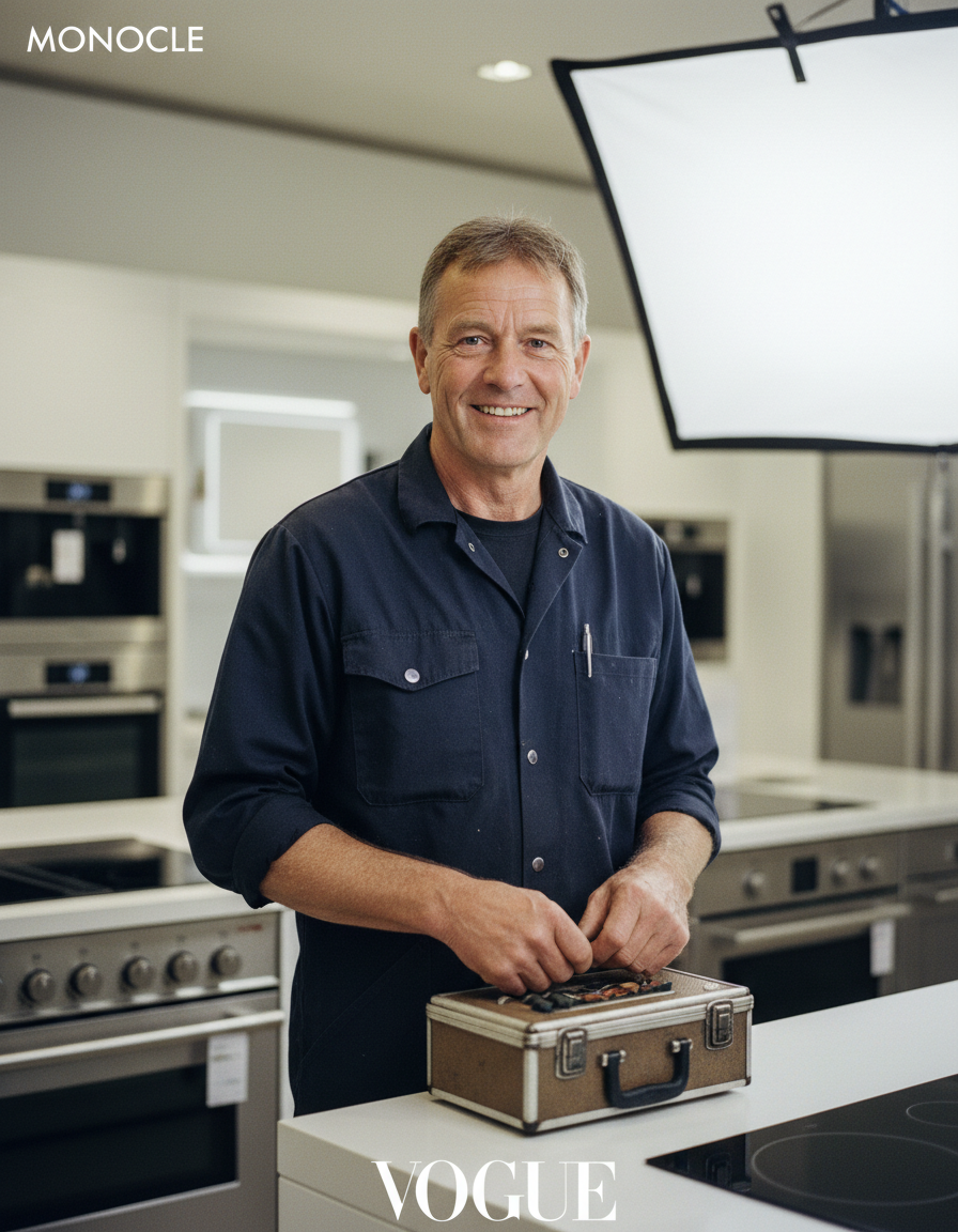 Peter, servicemonteur bij Witgoed Koning